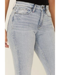 Idyllwind Women's Light Wash Mustang High Risin' Released Hem Flare Jeans -Modern Fashion Sales 2000352048 450 P2