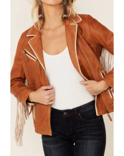 Idyllwind Women's Birchwood Fringe Leather Jacket -Modern Fashion Sales 2000352057 202 P2