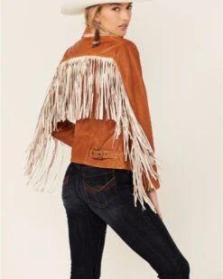 Idyllwind Women's Birchwood Fringe Leather Jacket
