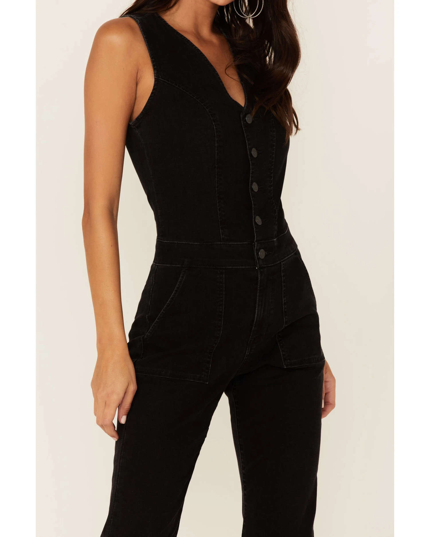 Idyllwind Women's Black Center Stage Jumpsuit 4 Idyllwind Women's Black Center Stage Jumpsuit - Image 4