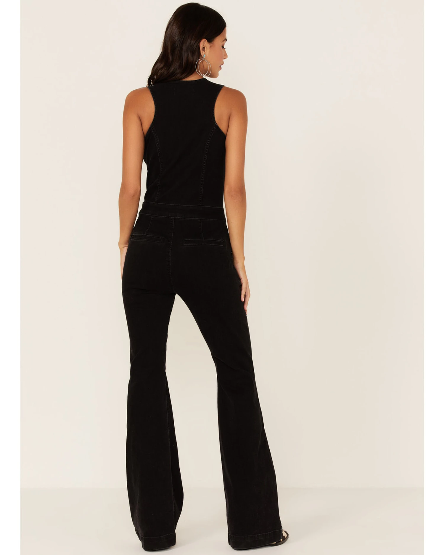 Idyllwind Women's Black Center Stage Jumpsuit 2 Idyllwind Women's Black Center Stage Jumpsuit - Image 2