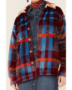 Show Me Your Mumu Women's Plaid Whistler Shirt Jacket 7 Show Me Your Mumu Women's Plaid Whistler Shirt Jacket -Modern Fashion Sales 2000354489 940 P2