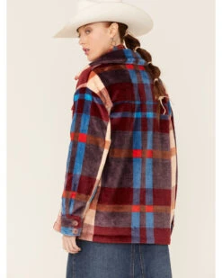 Show Me Your Mumu Women's Plaid Whistler Shirt Jacket