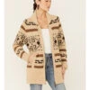 Pendleton Women's Tan Westerley Long Sleeve Cardigan