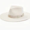 Shyanne Women's Cream Bone 2X Wool Felt Western Hat