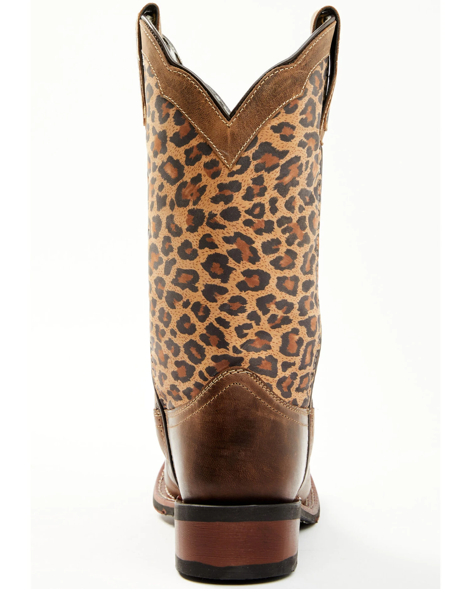 Laredo Women's Leopard Print Western Performance Boots - Broad Square Toe 6 Laredo Women's Leopard Print Western Performance Boots - Broad Square Toe - Image 6