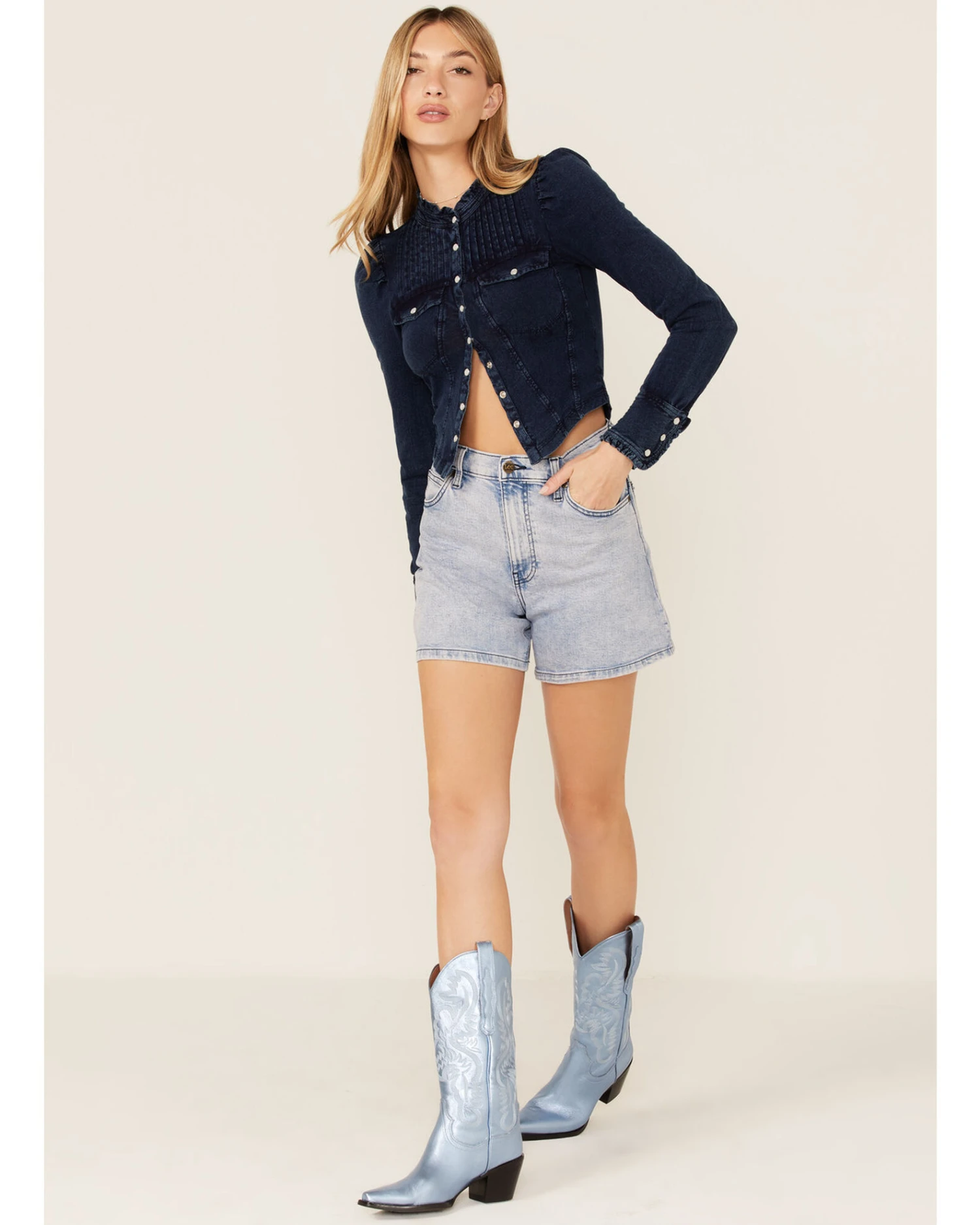 Lee Women's Lady Lee A-Line Shorts 1 Lee Women's Lady Lee A-Line Shorts