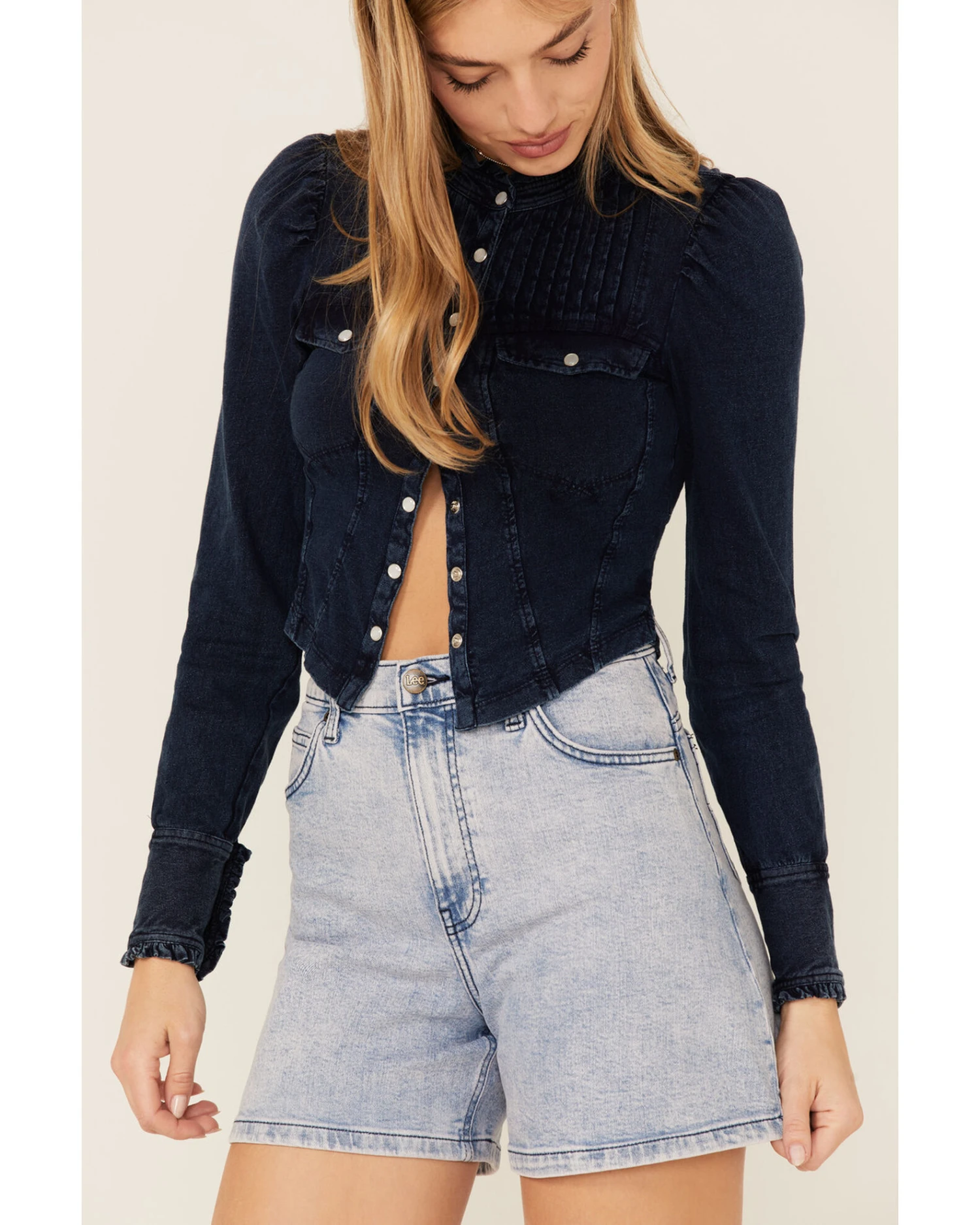 Lee Women's Lady Lee A-Line Shorts 4 Lee Women's Lady Lee A-Line Shorts - Image 4