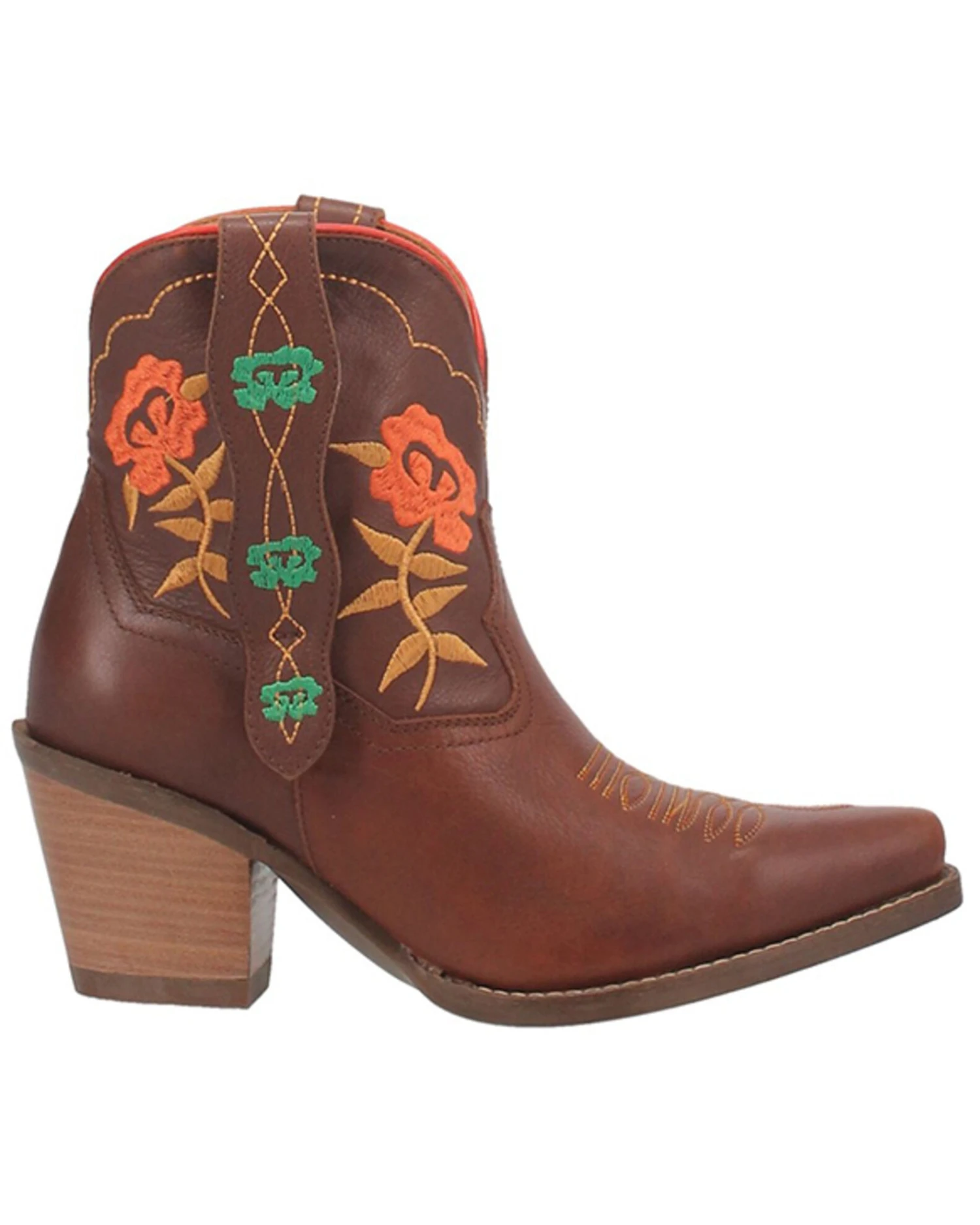 Dingo Women's Play Pretty Western Booties - Snip Toe 5 Dingo Women's Play Pretty Western Booties - Snip Toe - Image 5