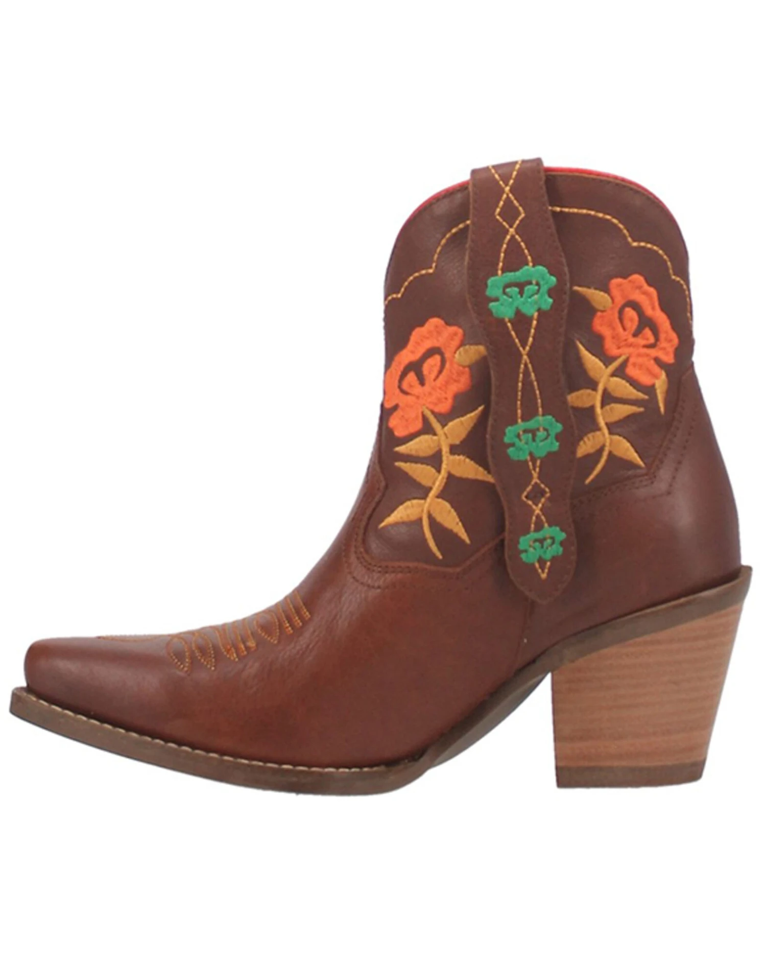 Dingo Women's Play Pretty Western Booties - Snip Toe 7 Dingo Women's Play Pretty Western Booties - Snip Toe - Image 7