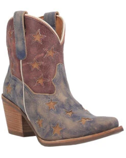 Dingo Women's Liberty Western Booties - Snip Toe -Modern Fashion Sales 2000356798 400 P1