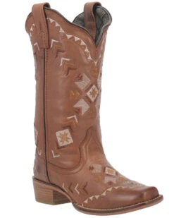 Dingo Women's Mesa Southwestern Embroidered Leather Western Boot - Square Toe 12 Dingo Women's Mesa Southwestern Embroidered Leather Western Boot - Square Toe -Modern Fashion Sales 2000356799 280 P1