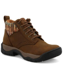 Twisted X Women's 4" All Around Lace-Up Hiking Multi Brown Work Boot - Round Toe -Modern Fashion Sales 2000356831 200 P1