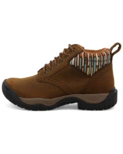 Twisted X Women's 4" All Around Lace-Up Hiking Multi Brown Work Boot - Round Toe -Modern Fashion Sales 2000356831 200 P3