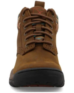 Twisted X Women's 4" All Around Lace-Up Hiking Multi Brown Work Boot - Round Toe -Modern Fashion Sales 2000356831 200 P4