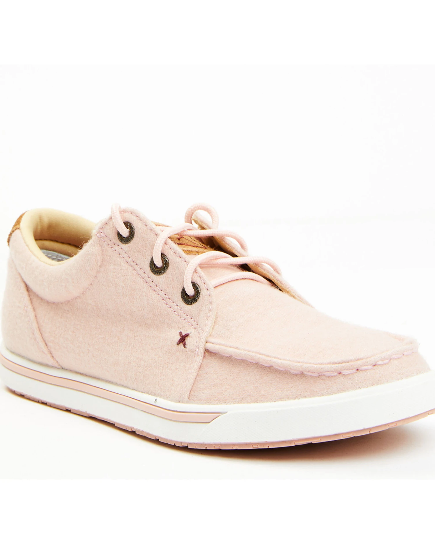 Twisted X Women's Baby Pink Casual Shoes - Moc Toe 2 Twisted X Women's Baby Pink Casual Shoes - Moc Toe - Image 2
