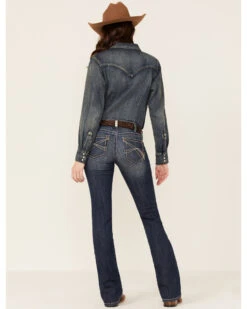 Ariat Women's R.E.A.L Corrinne Bootcut Denim Jeans -Modern Fashion Sales 2000357674 400 P4