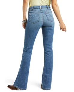 Ariat Women's R.E.A.L. Daniela High Rise Bootcut Jeans -Modern Fashion Sales 2000357683 400 P4