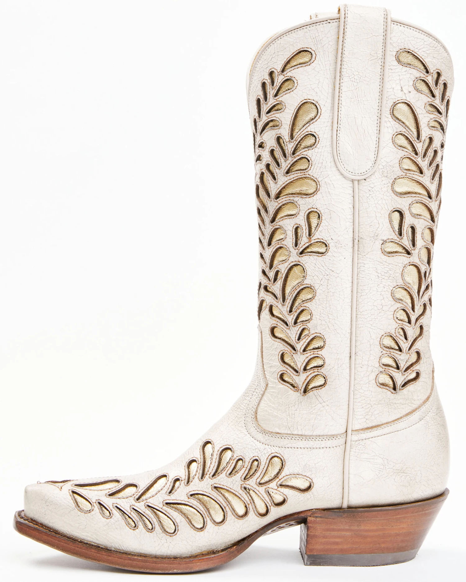Caborca Silver By Liberty Black Women's Ely Inlay Western Boots - Snip Toe 3 Caborca Silver By Liberty Black Women's Ely Inlay Western Boots - Snip Toe - Image 3