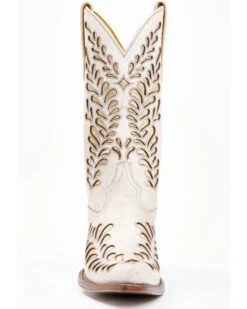 Caborca Silver By Liberty Black Women's Ely Inlay Western Boots - Snip Toe