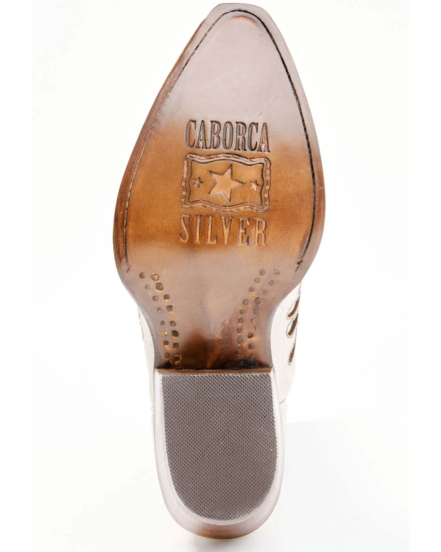 Caborca Silver By Liberty Black Women's Ely Inlay Western Boots - Snip Toe 2 Caborca Silver By Liberty Black Women's Ely Inlay Western Boots - Snip Toe - Image 2