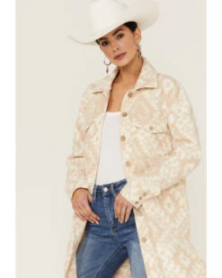 Shyanne Women's Southwestern Knit Duster Shacket 6 Shyanne Women's Southwestern Knit Duster Shacket -Modern Fashion Sales 2000358468 103 P2