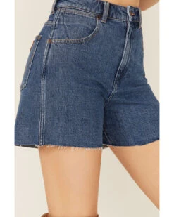 Wrangler Women's Seaside High Rise A-Line Cutoff Shorts 7 Wrangler Women's Seaside High Rise A-Line Cutoff Shorts -Modern Fashion Sales 2000358519 400 P2
