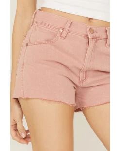 Wrangler Women's High Rise Denim Festival Shorts 7 Wrangler Women's High Rise Denim Festival Shorts -Modern Fashion Sales 2000358521 662 P2