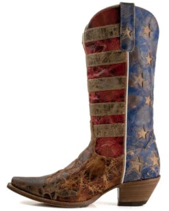 Dan Post Women's Stars & Stripes Western Boots - Snip Toe -Modern Fashion Sales 2000358662 942 P3