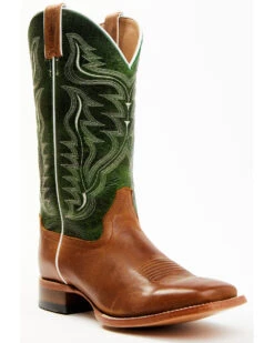 Cody James Men's Peridot Green Leather Western Boots - Broad Square Toe -Modern Fashion Sales 2000358811 300 P1