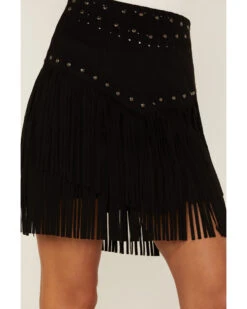 Idyllwind Women's Maxwell Ave Tiered Faux Suede Mini Skirt -Modern Fashion Sales 2000359133 001 P2