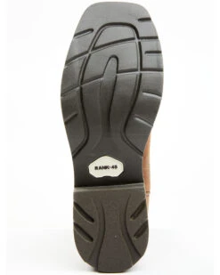 RANK 45 Women's Inspired Stars And Stripes Inlay Shaft Performance Leather Western Boots - Broad Square Toe