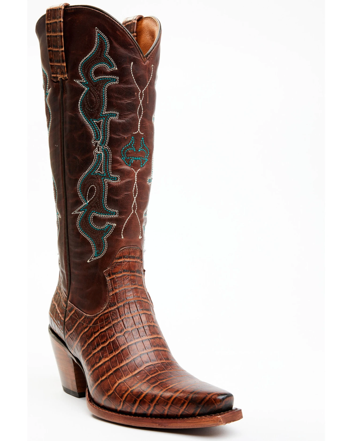 Idyllwind Women's Frisk Me Printed Leather Western Boots - Snip Toe 6 Idyllwind Women's Frisk Me Printed Leather Western Boots - Snip Toe - Image 6