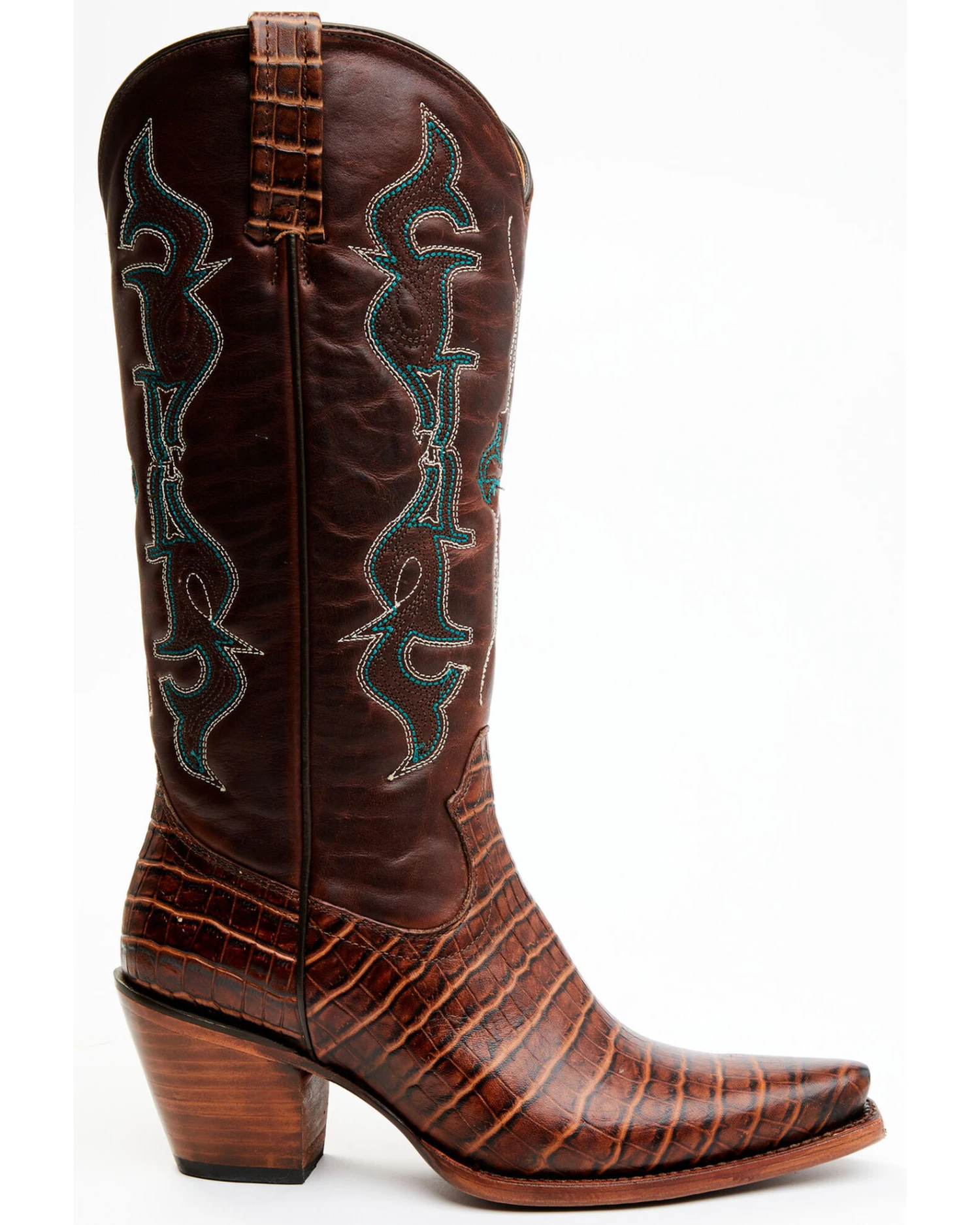 Idyllwind Women's Frisk Me Printed Leather Western Boots - Snip Toe 2 Idyllwind Women's Frisk Me Printed Leather Western Boots - Snip Toe - Image 2