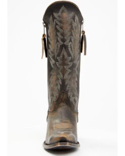 Idyllwind Women's Latigo Side Zip Distressed Tall Western Boot - Snip Toe -Modern Fashion Sales 2000359695 200 P4