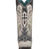 Corral Women's Cross & Wings Overlay Western Boots - Snip Toe