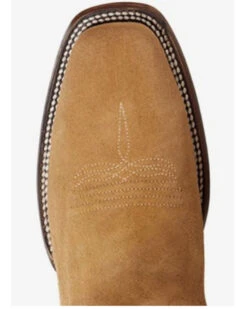 Corral Women's Straw Embroidery Western Boots - Square Toe