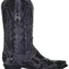 Corral Men's Black Embroidery Western Boots - Snip Toe