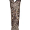 Corral Women's Brown Embroidery Western Boots - Snip Toe