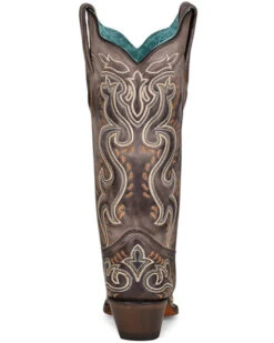 Corral Women's Brown Embroidery Western Boots - Snip Toe -Modern Fashion Sales 2000361044 200 P4