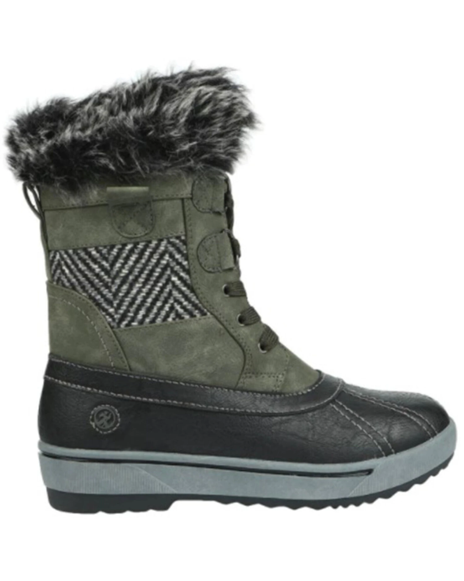 Northside Women's Brookelle Cold Weather Hiker Work Boots - 2 Northside Women's Brookelle Cold Weather Hiker Work Boots - - Image 2