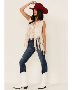 Tasha Polizzi Women's Magnolia Beaded Fringe Vest -Modern Fashion Sales 2000362898 100 P2