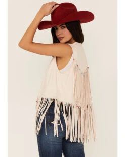 Tasha Polizzi Women's Magnolia Beaded Fringe Vest -Modern Fashion Sales 2000362898 100 P4