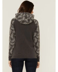 Hooey Women's Rope Like A Girl Bandana Print Pullover Hoodie Sweatshirt -Modern Fashion Sales 2000363502 022 P4