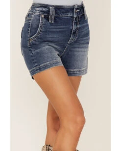 Miss Me Women's Sailor Flap Pocket Denim Jean Shorts 7 Miss Me Women's Sailor Flap Pocket Denim Jean Shorts -Modern Fashion Sales 2000364473 400 P4