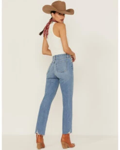 Just Black Denim Women's Vintage Straight Denim Jeans 6 Just Black Denim Women's Vintage Straight Denim Jeans -Modern Fashion Sales 2000365674 400 P3