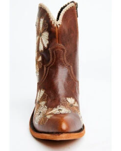 Liberty Black Women's Loren Tonal Floral Embroidered Western Fashion Booties - Medium Toe -Modern Fashion Sales 2000366554 200 P4