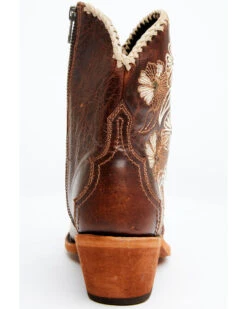 Liberty Black Women's Loren Tonal Floral Embroidered Western Fashion Booties - Medium Toe -Modern Fashion Sales 2000366554 200 P5