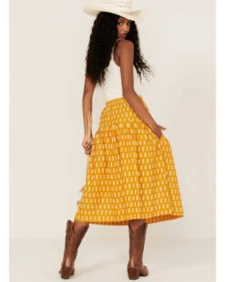 Stetson Women's Southwestern Embroidered Prairie Style Midi Skirt -Modern Fashion Sales 2000366894 700 P3