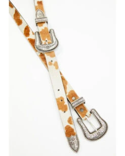 Idyllwind Women's Double Down Western Brown Cow Belt 6 Idyllwind Women's Double Down Western Brown Cow Belt -Modern Fashion Sales 2000367137 200 P4